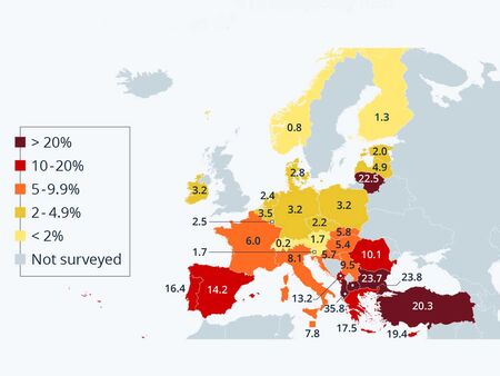Вижте статистиката на Евростат за миналата година очакванията са през