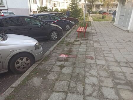 Труп на млада жена лежи на тротоара на ул Оборище