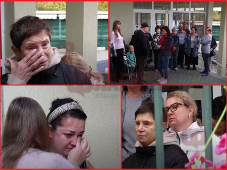 Плач на бежанци в Приморско заради разделяне на украинско семейство