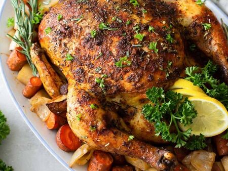 Рецепта за цяло печено пиле, което ще изкуши всеки
