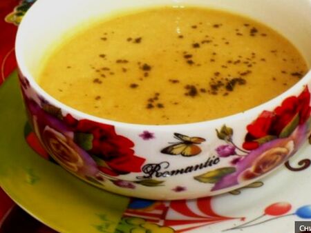 Рецепта за веган крем супа от червена леща