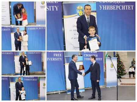 Кметът Димитър Николов награди най-талантливите, можещи и знаещи деца на Бургас