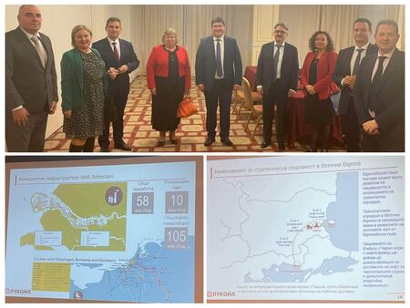 Свързването на Егейско с Черно море с нефтопровод и изграждането