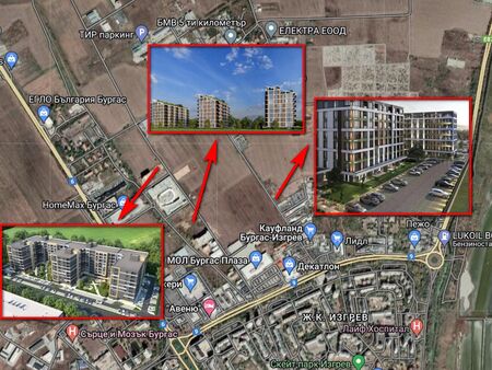 Сградите в новия кв."Хоризонт" в Бургас никнат като гъби. Квартал на бъдещето или поредното бетонно гето?