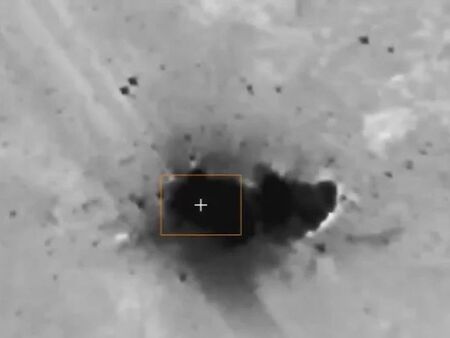 Руски дрон "Форпост" нанесе мощни удари с 20-кг. бомби