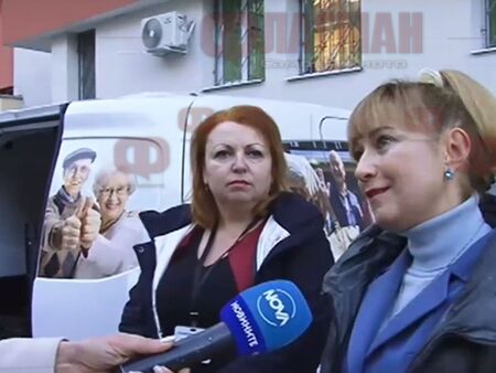 Управителят на социалния патронаж Валентина Станкова разкри, че лекар посещава