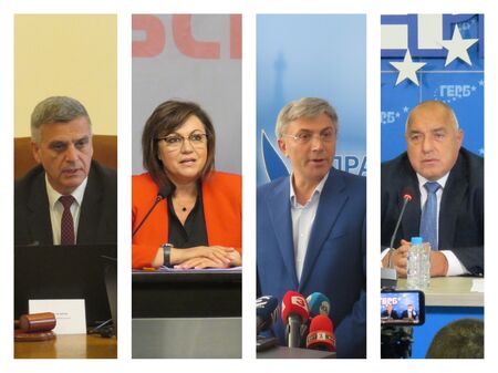 Лидерско каре "Борисов, Нинова, Карадайъ, Янев" с решаващ дебат за кабинет с третия мандат