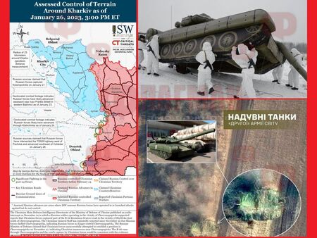 Украинците подновиха контранастъплението? Руснаците ги разярили с надуваеми танкове