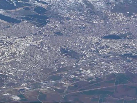 Сателитни снимки показаха мащаба на разрушението в Турция