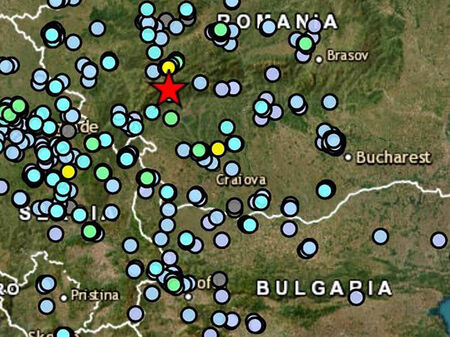 Силно земетресение разлюля България и Румъния
