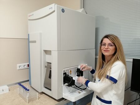 „ЛИНА”  използва нов апарат за изследване на цинк, мед, селен и други микроелементи