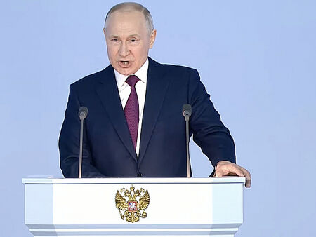 Какво каза Путин в двучасовата си реч