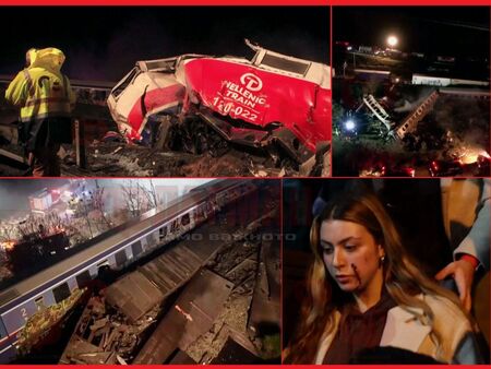 Ад в Гърция, 32 загинали и над 80 ранени при влакова катастрофа