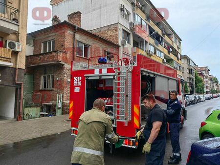 Мъж е обгорен при взрив на газова бутилка