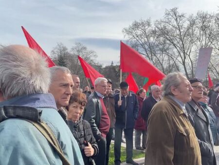 Протести срещу премахването на паметника на Съветската армия започнаха в