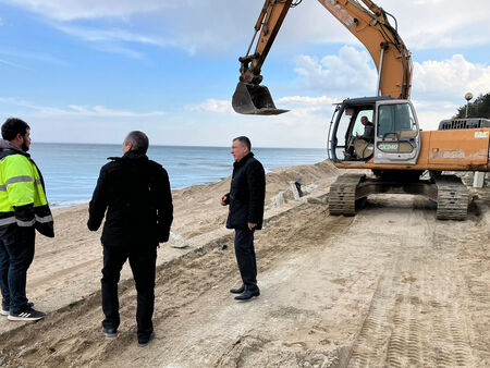 Започна ремонтът на крайбрежната алея в Обзор