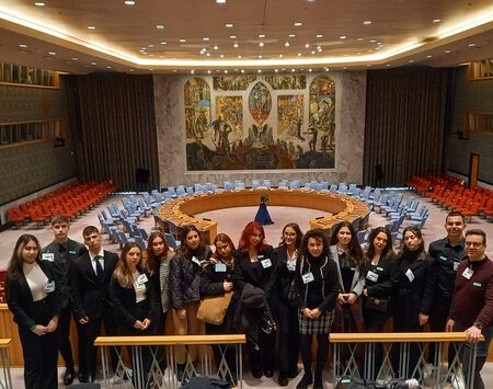 Бургаски ученици посетиха Централата на ООН в Ню Йорк