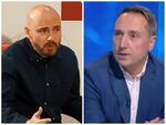 Добромир Живков от "Маркет линкс" (вдясно) и доц. Петър Чолаков от Института по социология и философия на БАН предупреждават, че е вероятно да има друга развръзка в изборния ден
