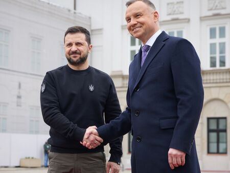Президентът Анджей Дуда обеща че Полша ще продължи да помага