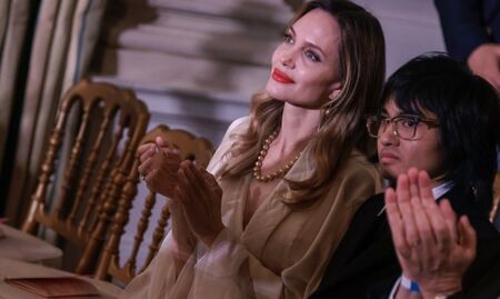 Анджелина Джоли на важно посещение в Белия дом
