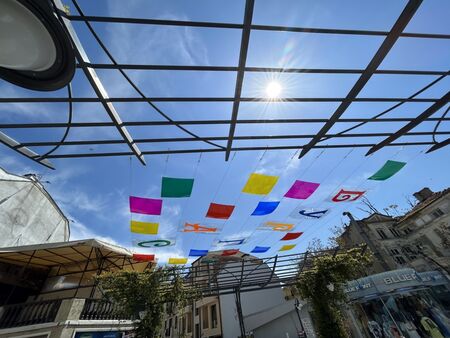 Цветни букви украсиха Богориди дни преди 24 май