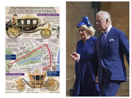В разрез с традицията: Крал Чарлз Трети пътува в модерната карета Diamond Jubilee