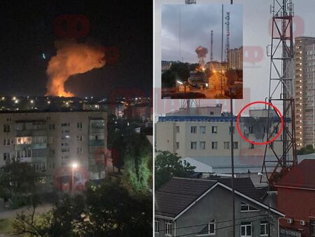 Мощни екплозии в Краснодар и Бердянкс   Мощни взривове разтърсиха