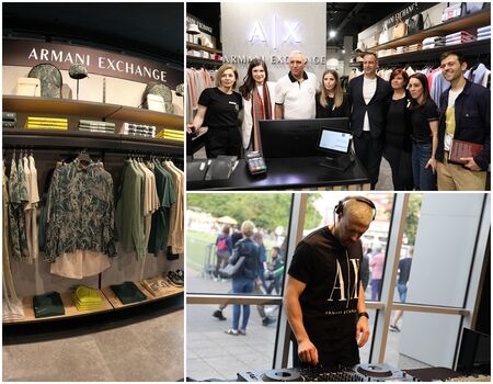 Новата колекция на Armani Exchange вече е достъпна в официалния корнер на марката в Бургас