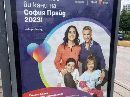 Нарушава ли закона Фандъкова с рекламата на еднополови семейства?