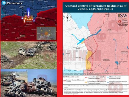 Украинската армия напредва към Бахмут? „Леопард“-и и американски БМП-та горят в Запорожието