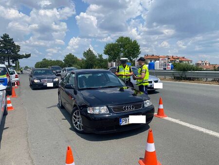 Началникът на Пътна полиция в Бургас гл инспектор Пламен Николов