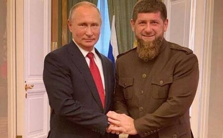 Чеченският лидер Кадиров помага на Путин срещу пуча