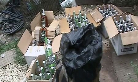 Иззеха 8860 литра нелегален алкохол от частен имот