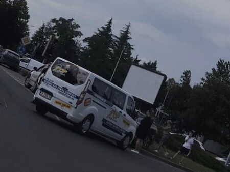 Лека катастрофа затапи кръговото на "Метро" в Бургас