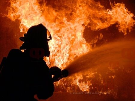 Десетки пожарникари се борят със стихията Голям пожар гори край