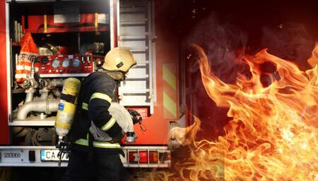 Два пожара в Руенско вдигнаха на крак огнеборците