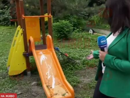 Вандали заляха с боя нови съоръжения в детска градина