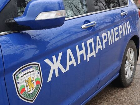 Кола се вряза в екип на жандармерията край Средец