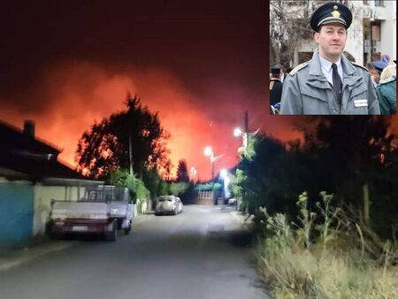 12 пожарни и 29 огнеборци се бореха цяла нощ със стихията, обхванала 36 хил. дка в Бургас