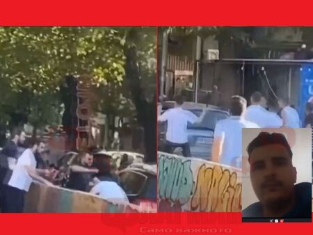 Фен на „Левски“ намушкан с нож в Скопие, биячите устроили засада с помощта на полицаи?