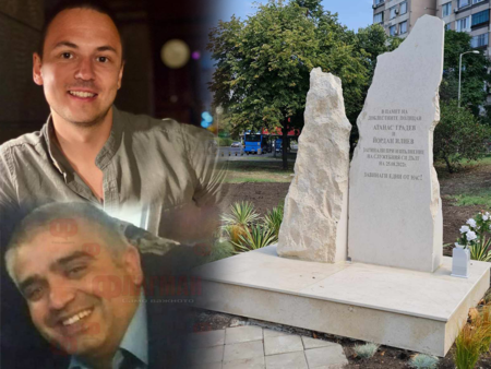 На 25 август ще бъде открит официално паметникът на загиналите полицаи Атанас Градев и Йордан Илиев