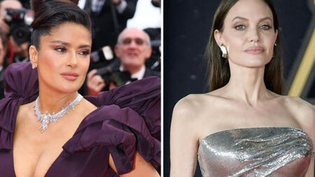 На 48 Анджелина Джоли изглежда по-стара от 56-годишната Салма Хайек