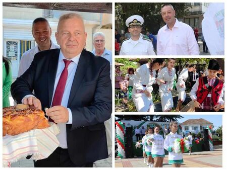 Сунгурларе отбеляза градския си празник, кметът Георги Кенов даде старт на гроздобера