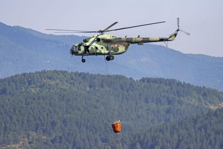 Тревога в Одринска област заради пожара край Свиленград