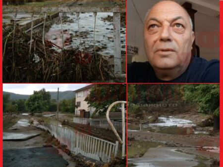 Кметът Антон Ангелов съобщи че наводнените къщи са почти изчистени