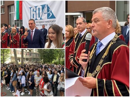 Бургаски университет “Проф. Д-р Асен Златаров” откри учебната година с много първокурсници, гости и тържествена церемония (ВИДЕО/СНИМКИ)