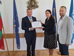 Кметът на община Несебър Николай Димитров получи  зелен сертификат