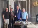 Кметът Алексиев проведе работна среща с делегация от турския град Юскюп