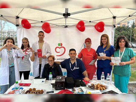 Над 250 души посетиха мобилните пунктове в МБАЛ „Бургасмед“ в рамките на акцията за Световния ден на сърцето