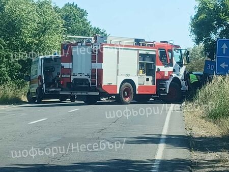 Предприел изпреварване но не преценил дистанцията и ударил правомерно движещ